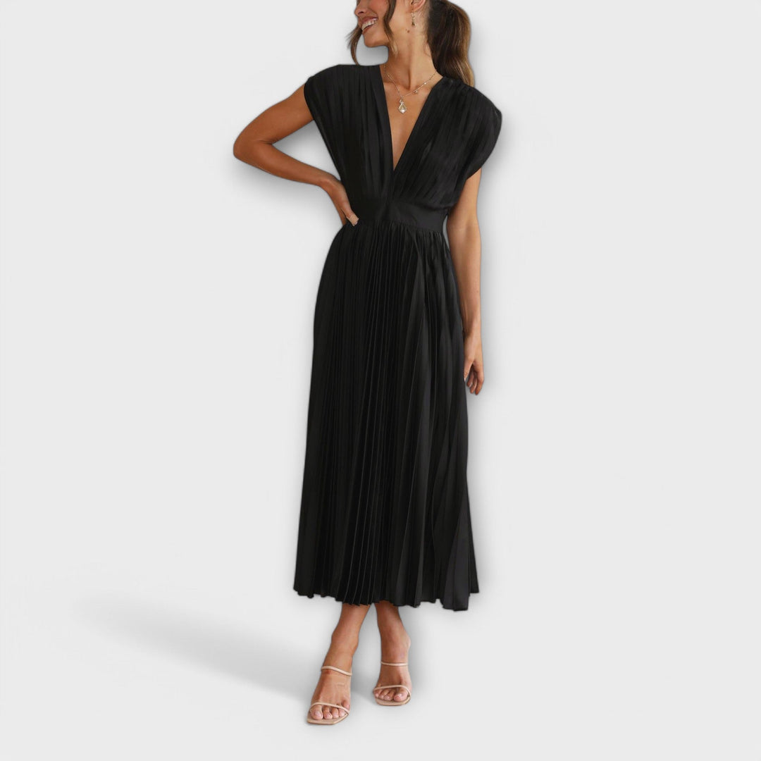 Maria - Elegant Pleated Dresses
