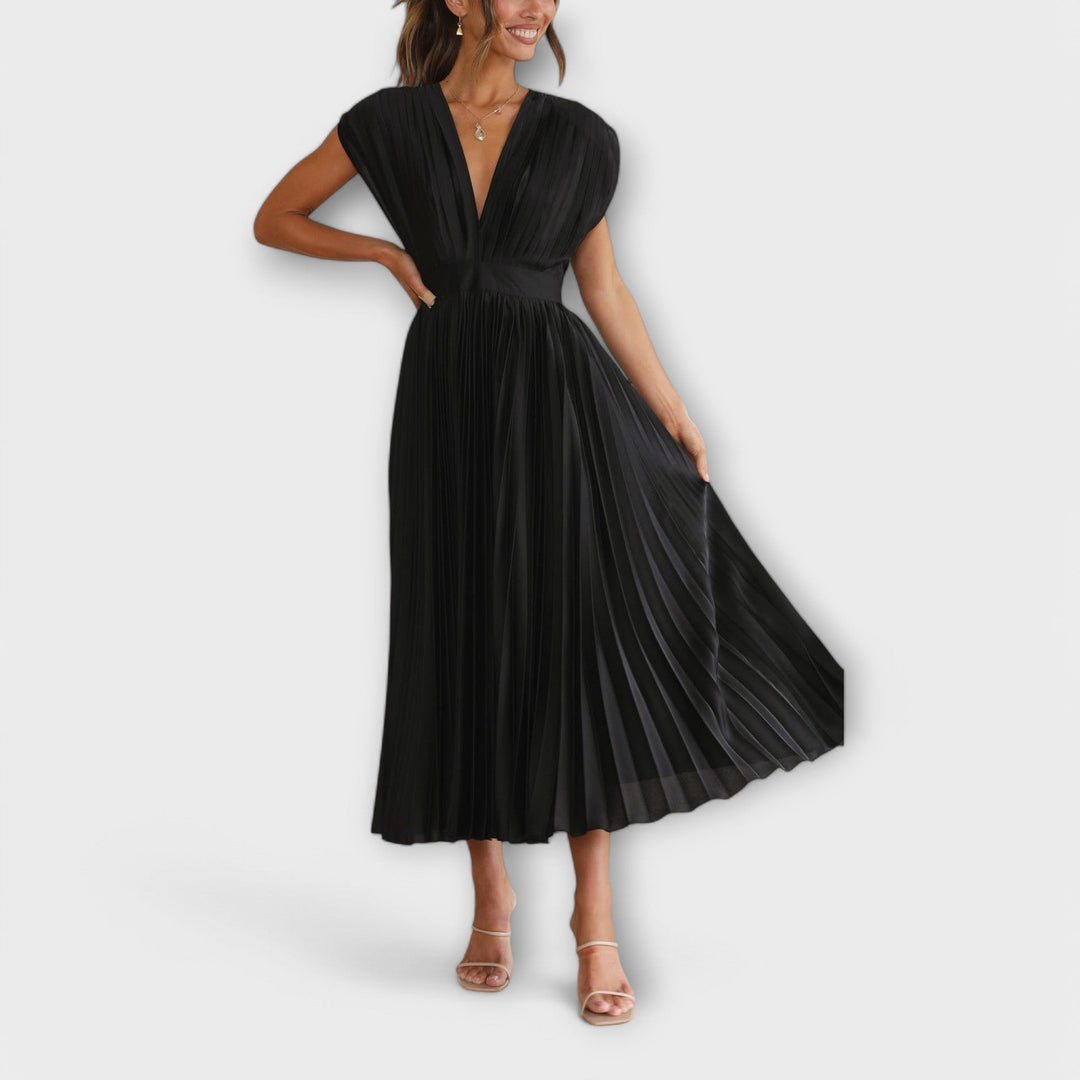 Maria - Elegant Pleated Dresses