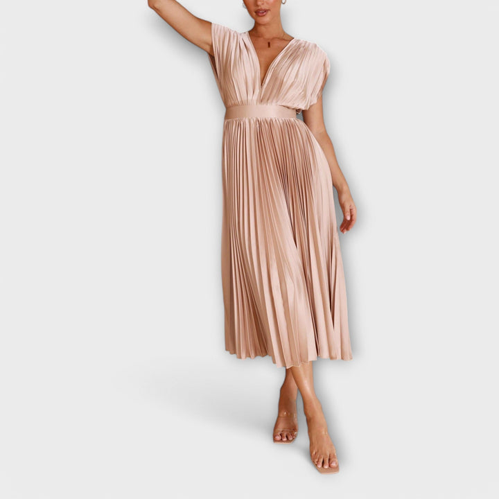 Maria - Elegant Pleated Dresses