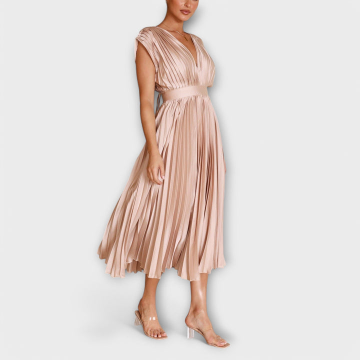 Maria - Elegant Pleated Dresses