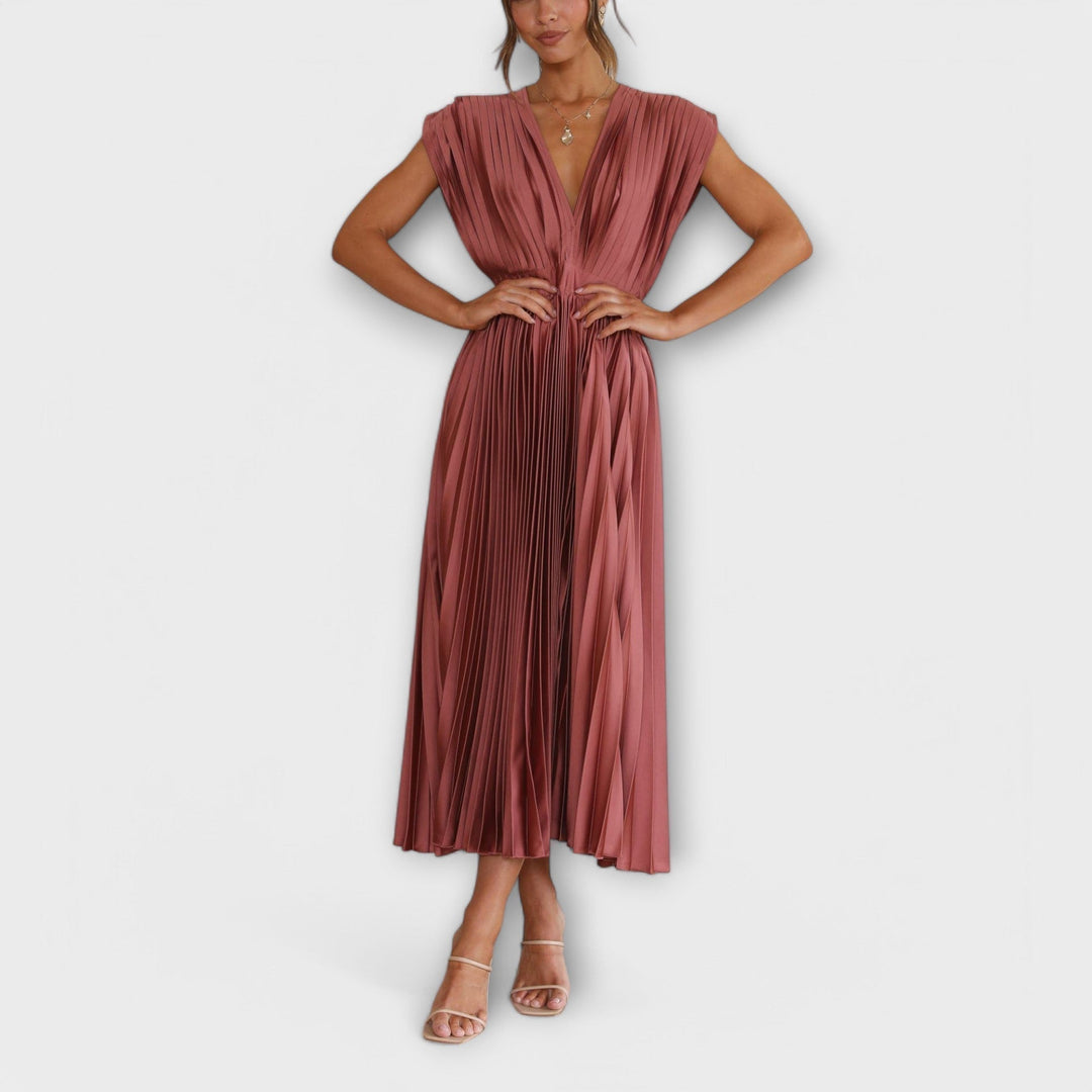 Maria - Elegant Pleated Dresses