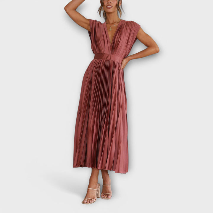 Maria - Elegant Pleated Dresses