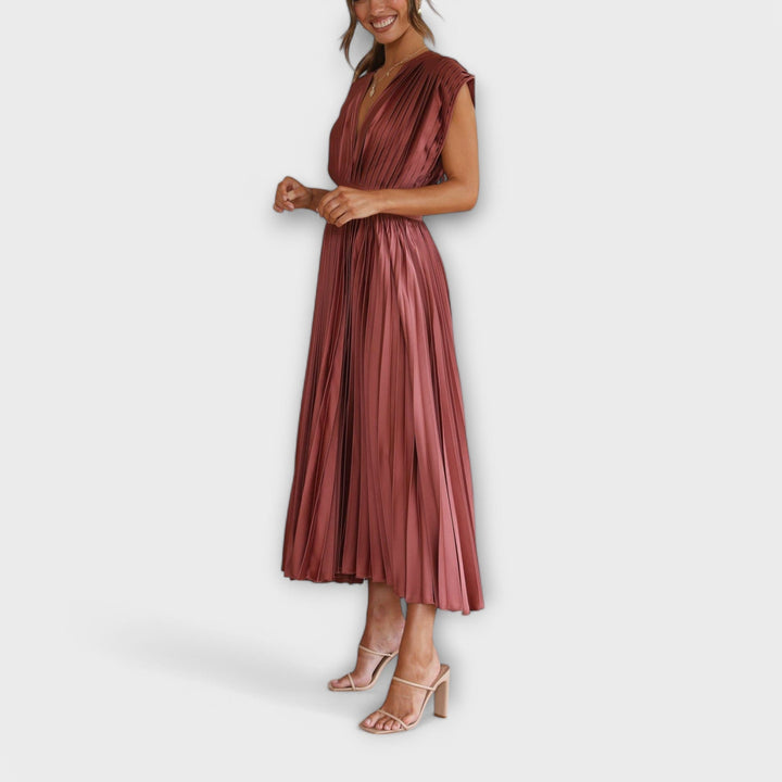 Maria - Elegant Pleated Dresses