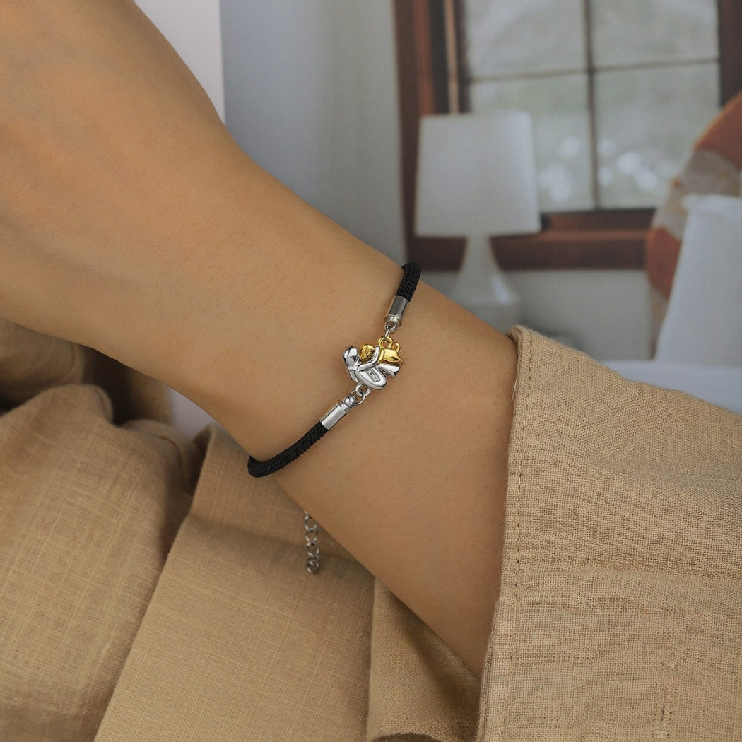 Katy™ - Cord Bracelet with Dog Icon