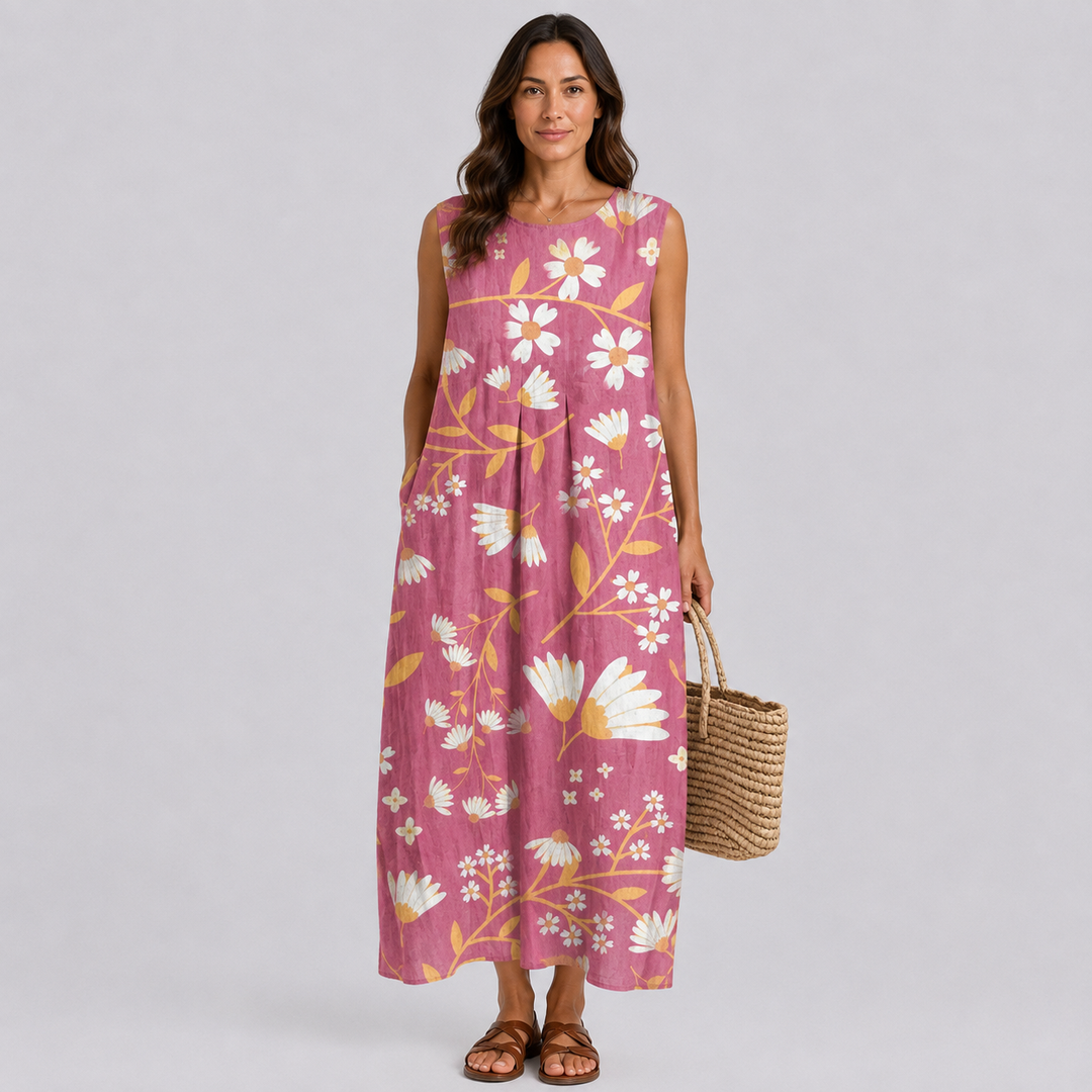 Summer Dress Sleeveless and Comfortable