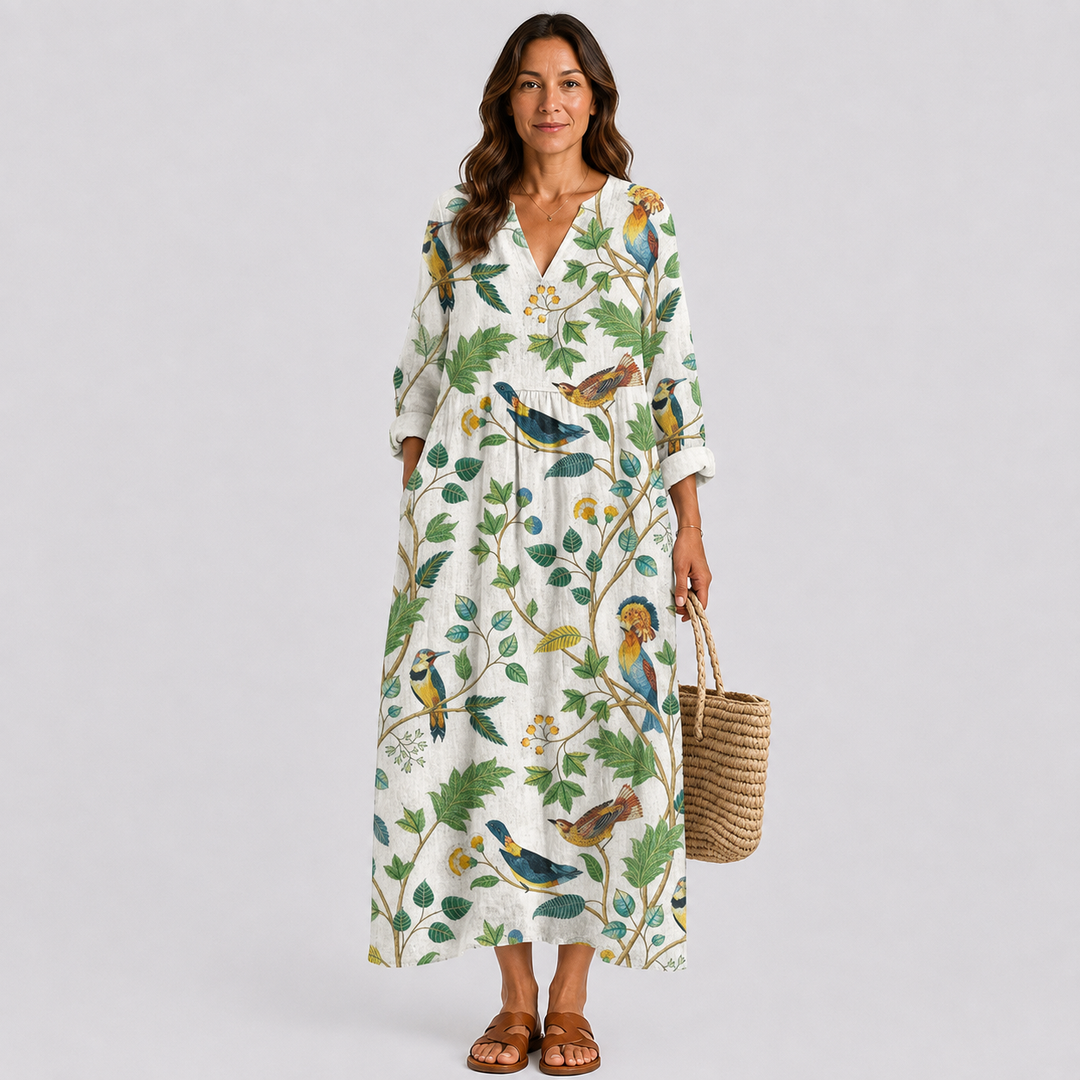 Summer Dress Flattering Print