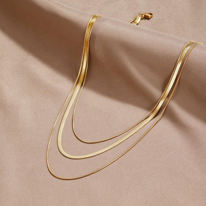 Esmée | Multi-Layer Gold Necklace