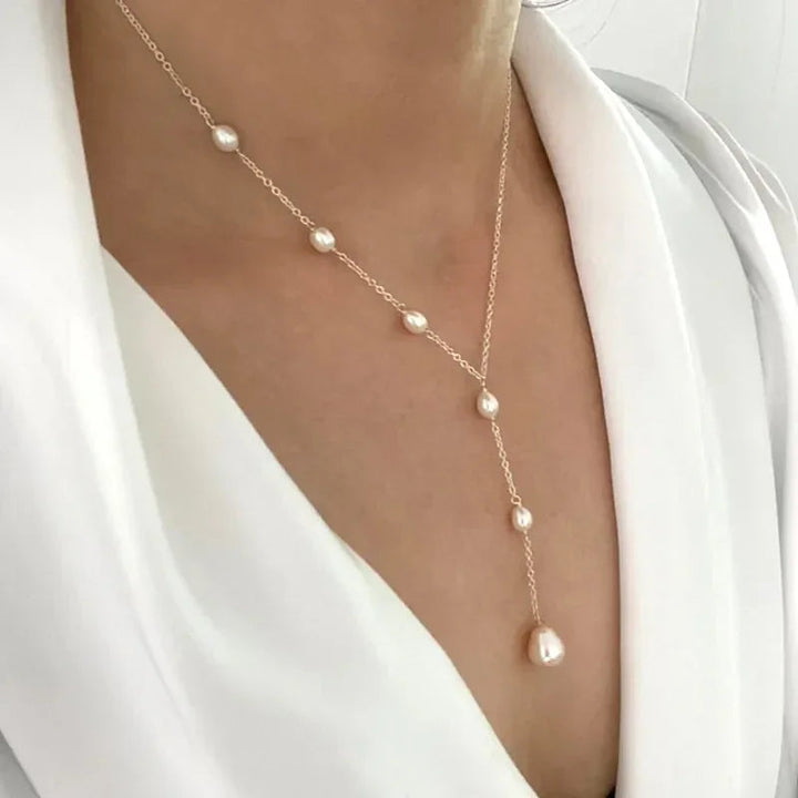 Zoé | Vintage necklace with beads