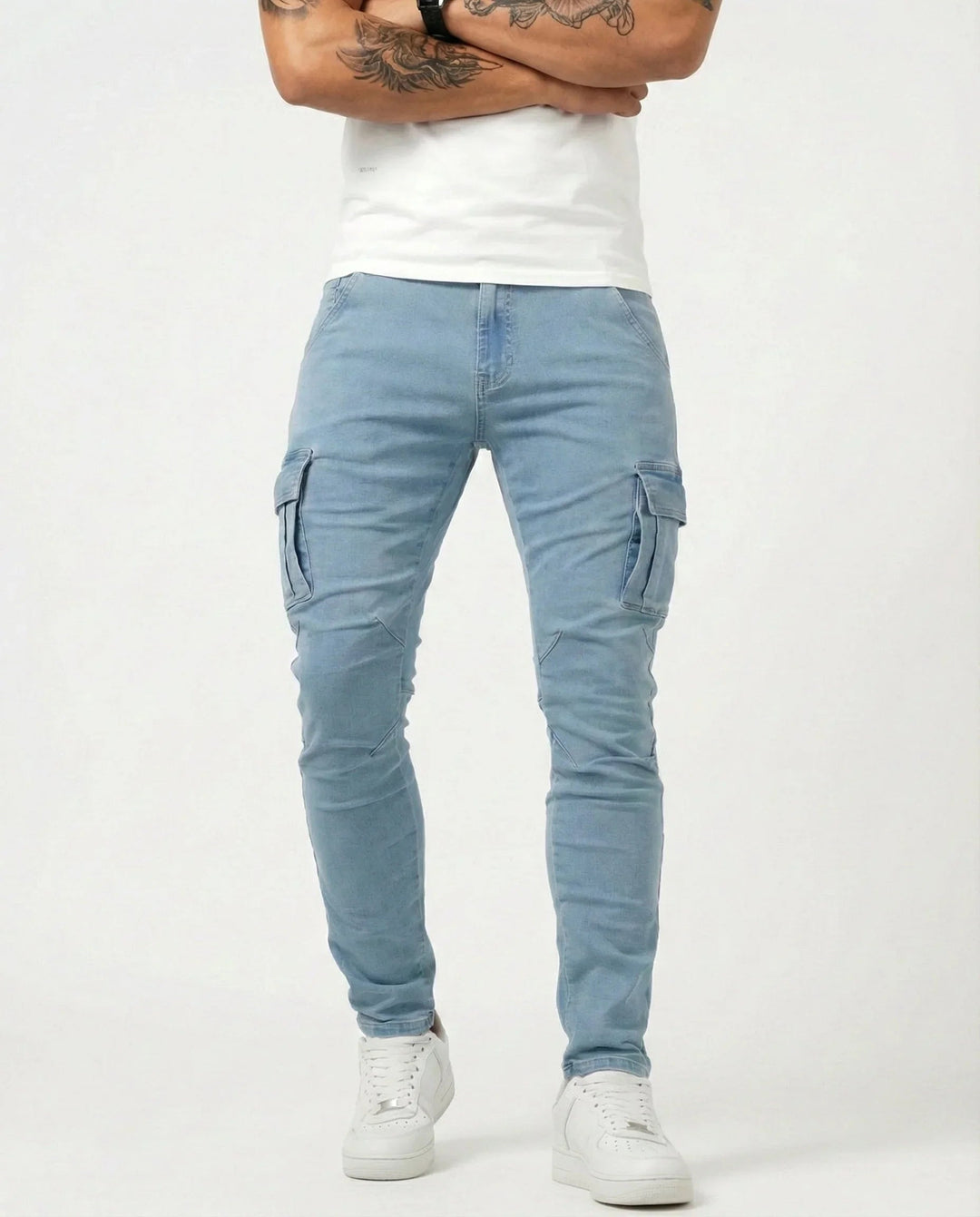 Jean | Elastic Cargo Pants