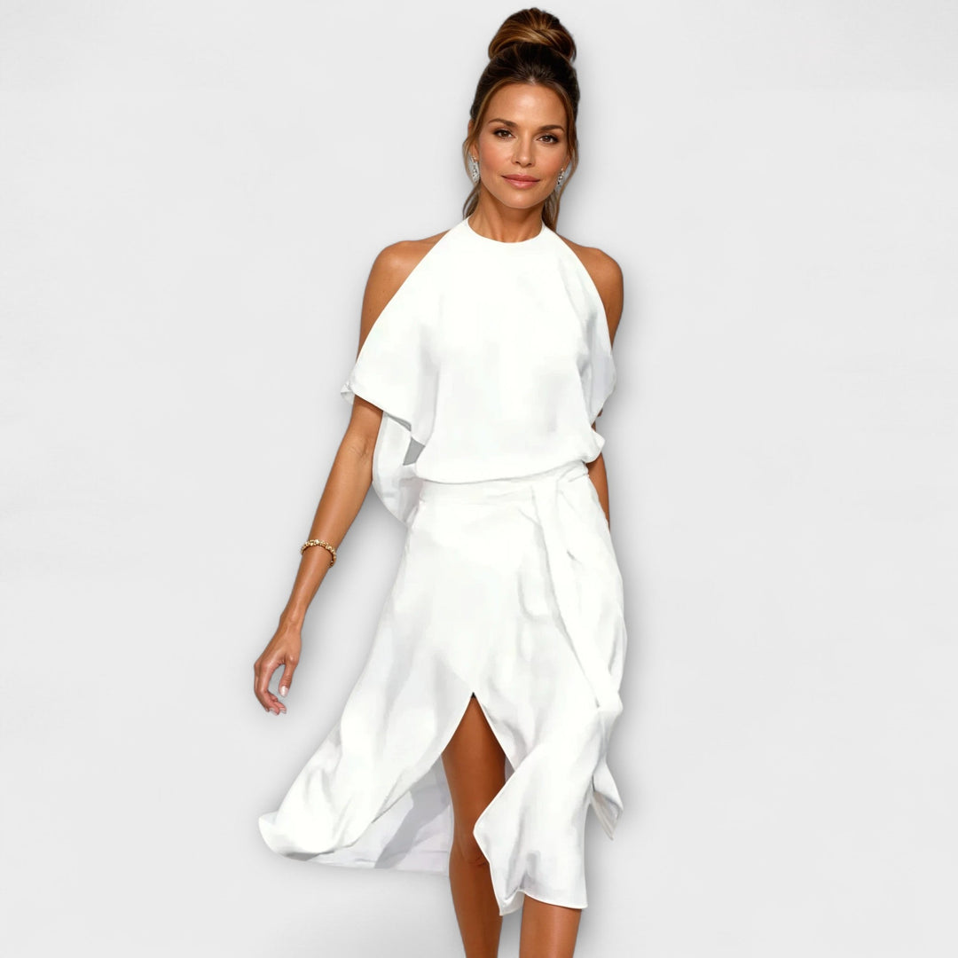 Madonna - Stylish Dress with Modern Strap Design