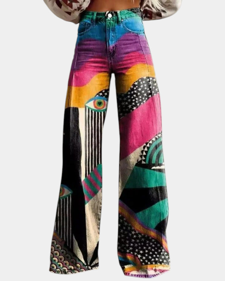 Talia | Boho Chic Flared Pants